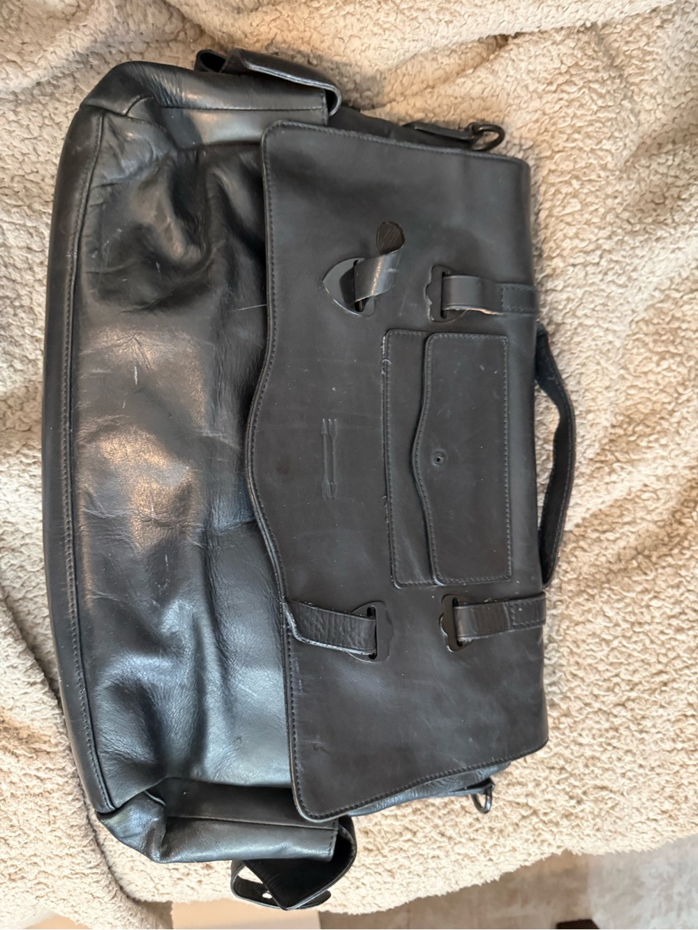 Ben Minkoff leather briefcase!